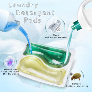 Laundry Detergent Pods: 2 in 1