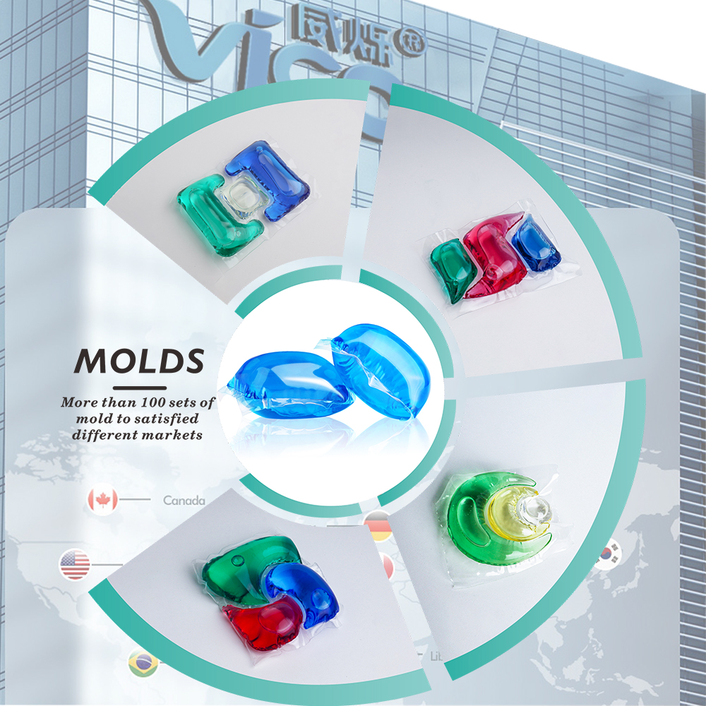 Capsule laundry pods