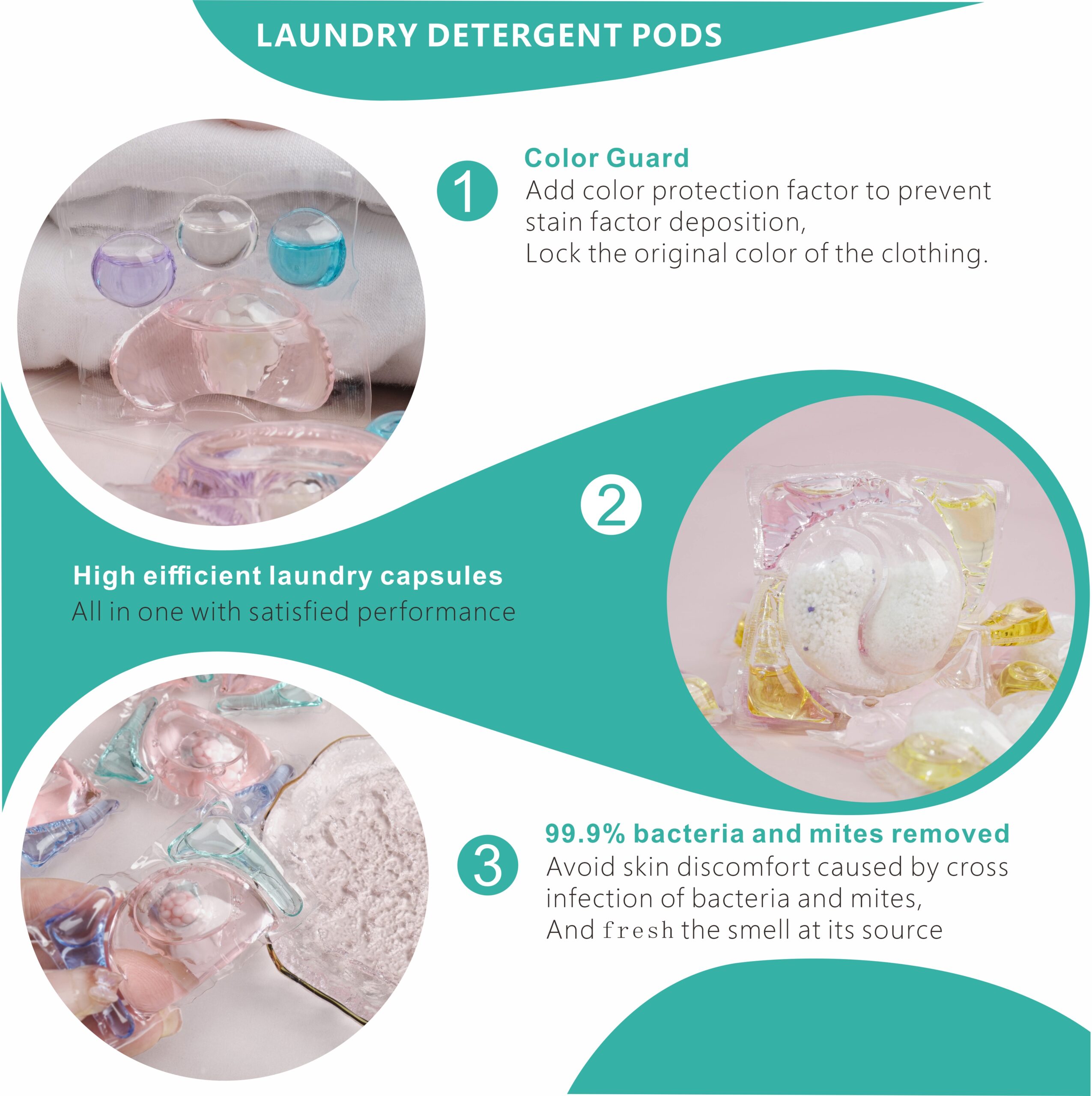 laundry detergent pods and dishwasher pods