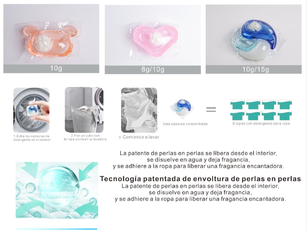 laundry detergent pods and dishwasher pods